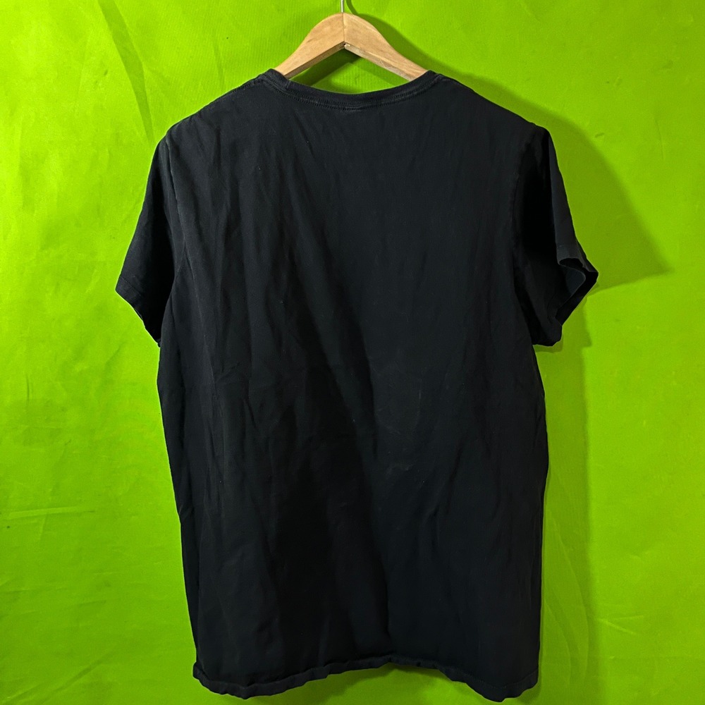 Five Finger Death Punch Mens 2XL Black Graphic T-Shirt Skull Brass Knuckles Tee - Picture 2 of 5
